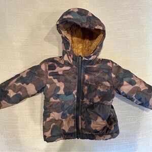 Toddler The North Face Camo Jacket 12-18M